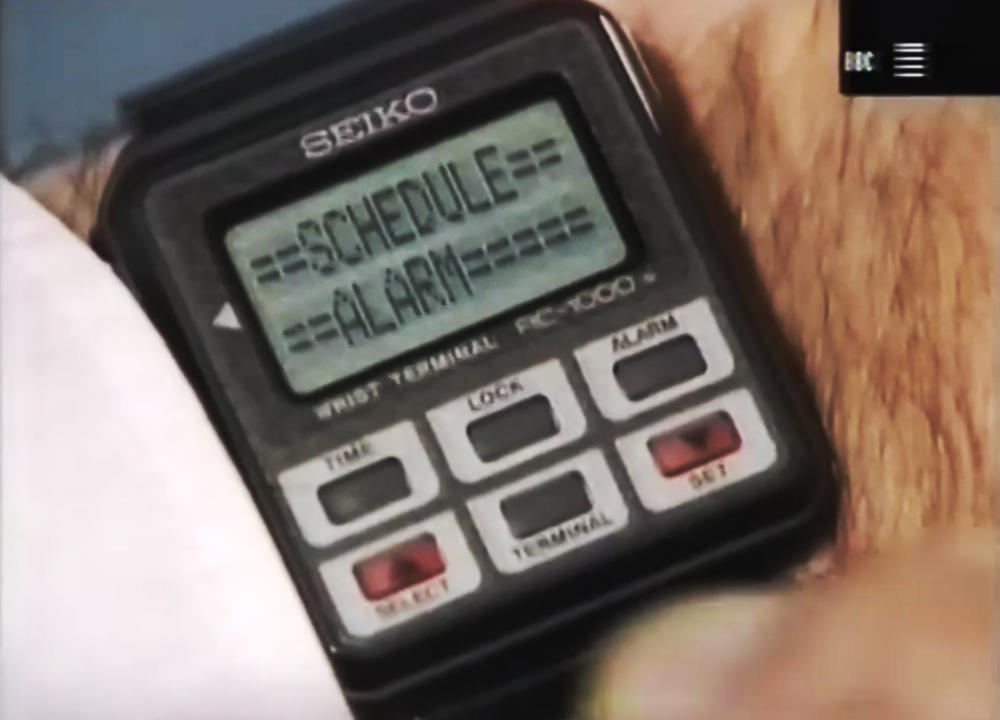 PCW'85 - introducing the wonderful Seiko RC-1000 computer watch