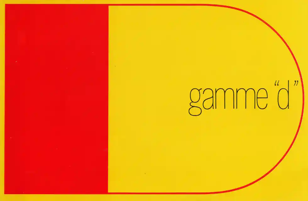 1968 Citroën DS Gamme D catalogue cover design