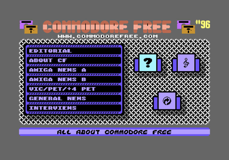 Commodore Free 96 Disk 1 homepage