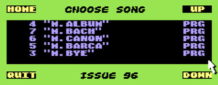 SID Music selection