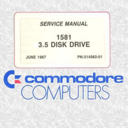 Commodore 1581 Service Manual