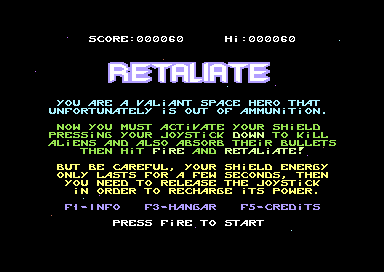 Retaliate screen 1