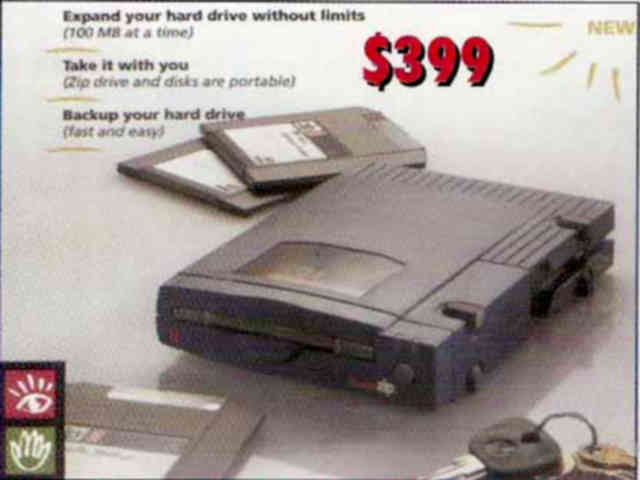 IOmega Zip Advertisement