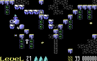 Screenshot from Brek'n'Bubble for the Commodore 64.