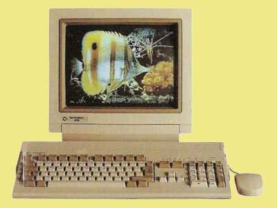 Commodore Amiga 1200 advertising picture