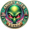 Angry Alien™ award