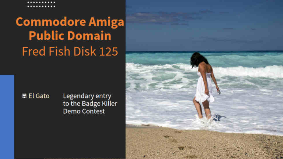 Commodore Amiga Fred Fish Disk 125 contents