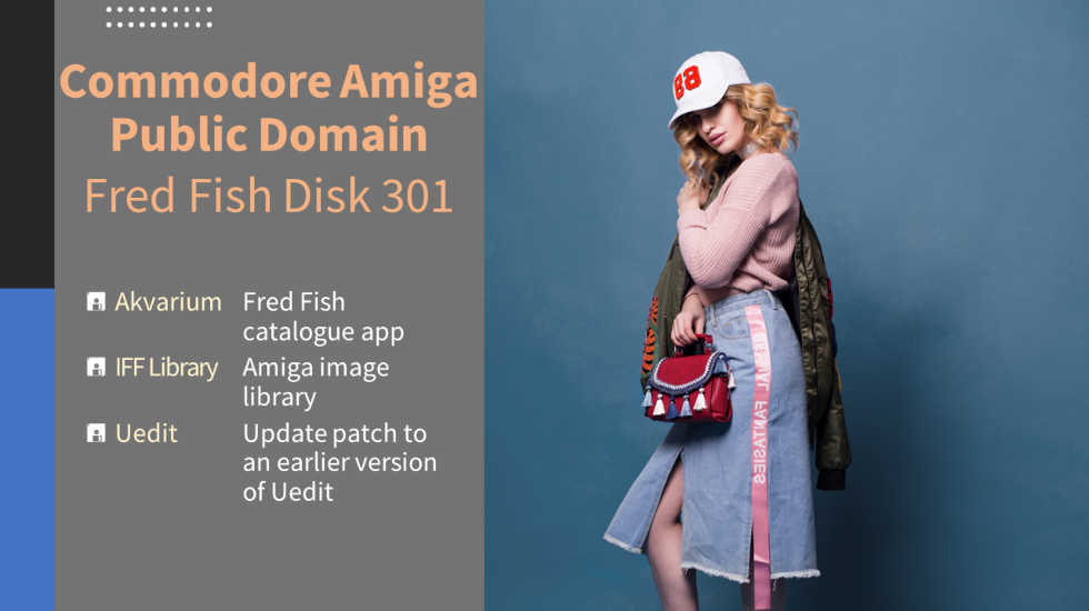 Commodore Amiga Fred Fish Disk 301 contents